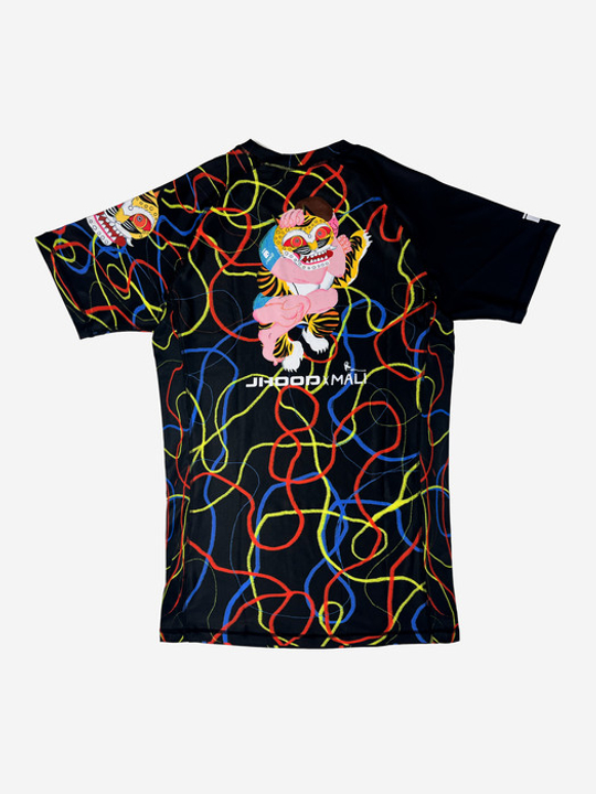 Рашгард JHOOD X MALI Collaboration - Multi Black