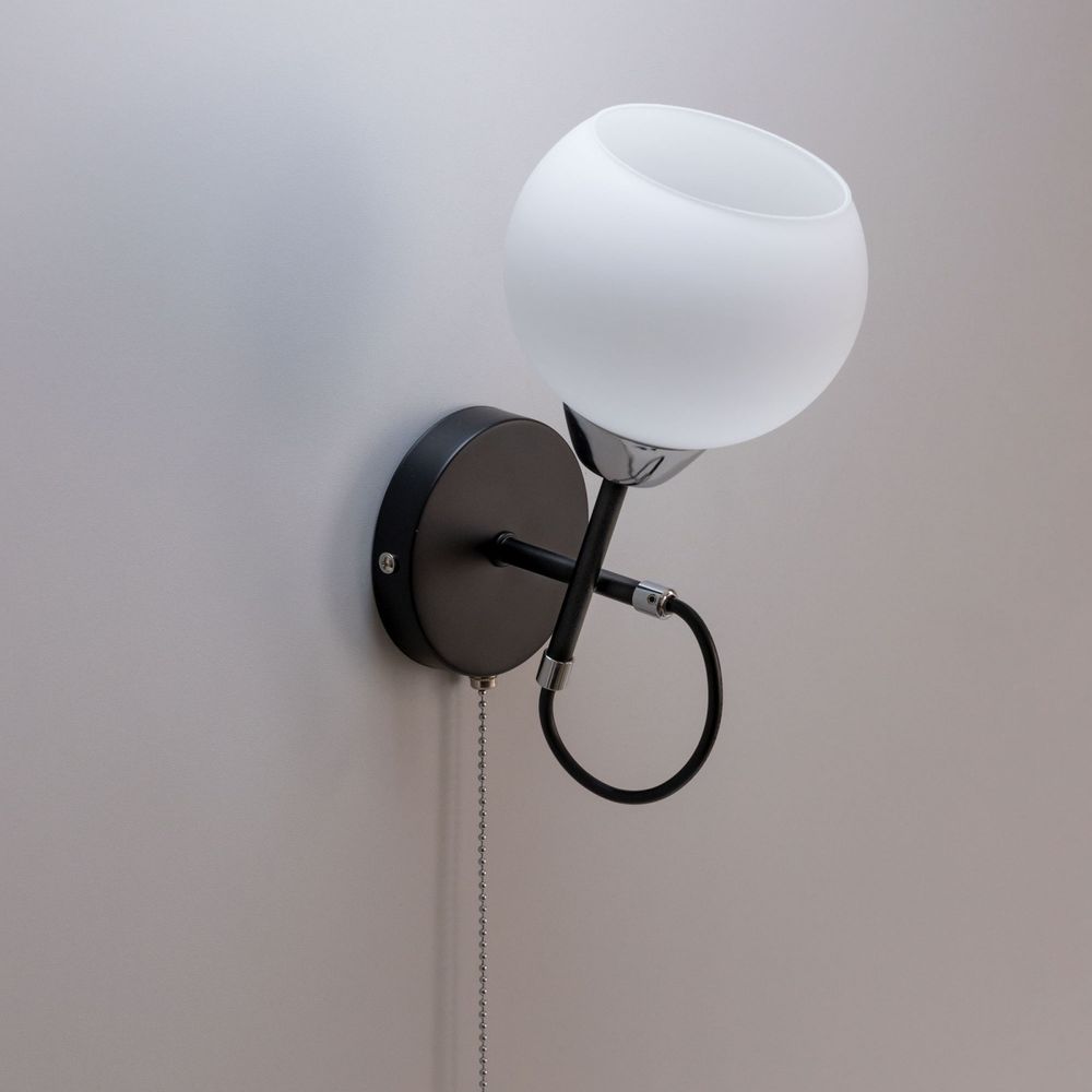 Citilux Стивен CL141411 Бра с выключателем Чёрное