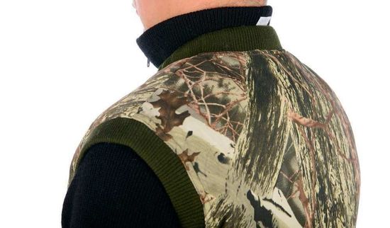 Охотничий жилет с подогревом RedLaika RL-H-03 (Серый каштан) (С греющим комплектом 6-22 часа 4400 мАч)