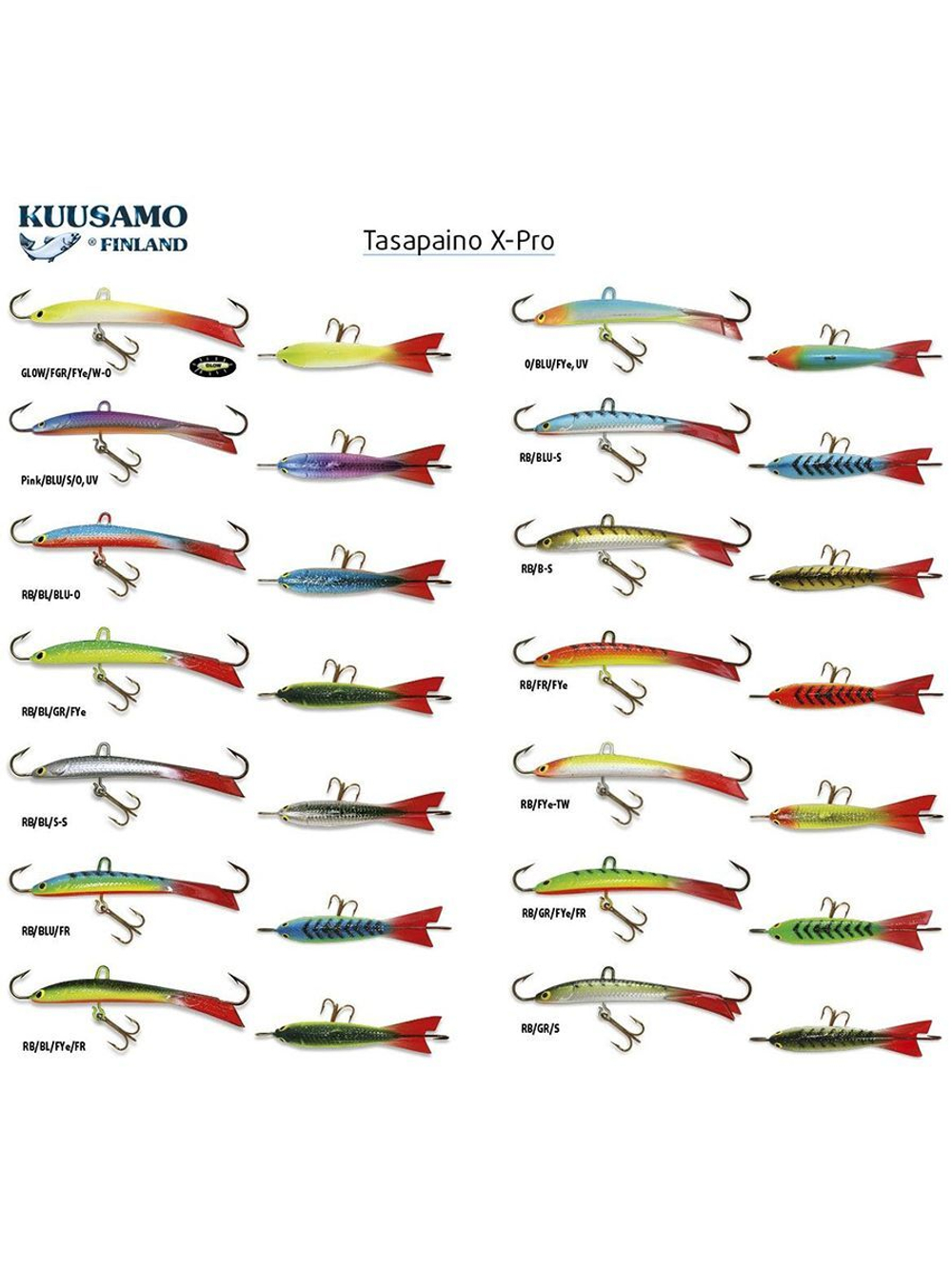 Балансир для зимней рыбалки Tasapaino X-PRO 75мм RB