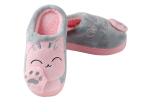 Тапочки FunFur Кот Розовый 38-39 Серый