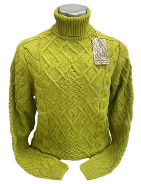 Pulltonic из шерсти и кашемира "Арабески". Размеры 48-52