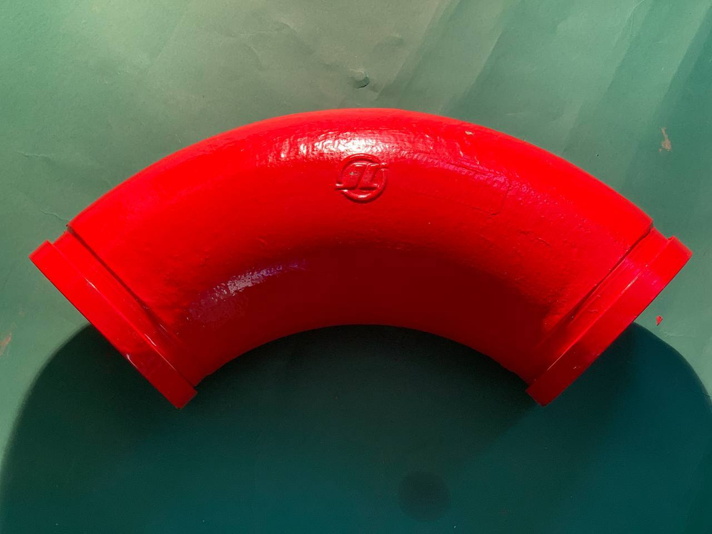 Угол бетоновода DN125*R250*90