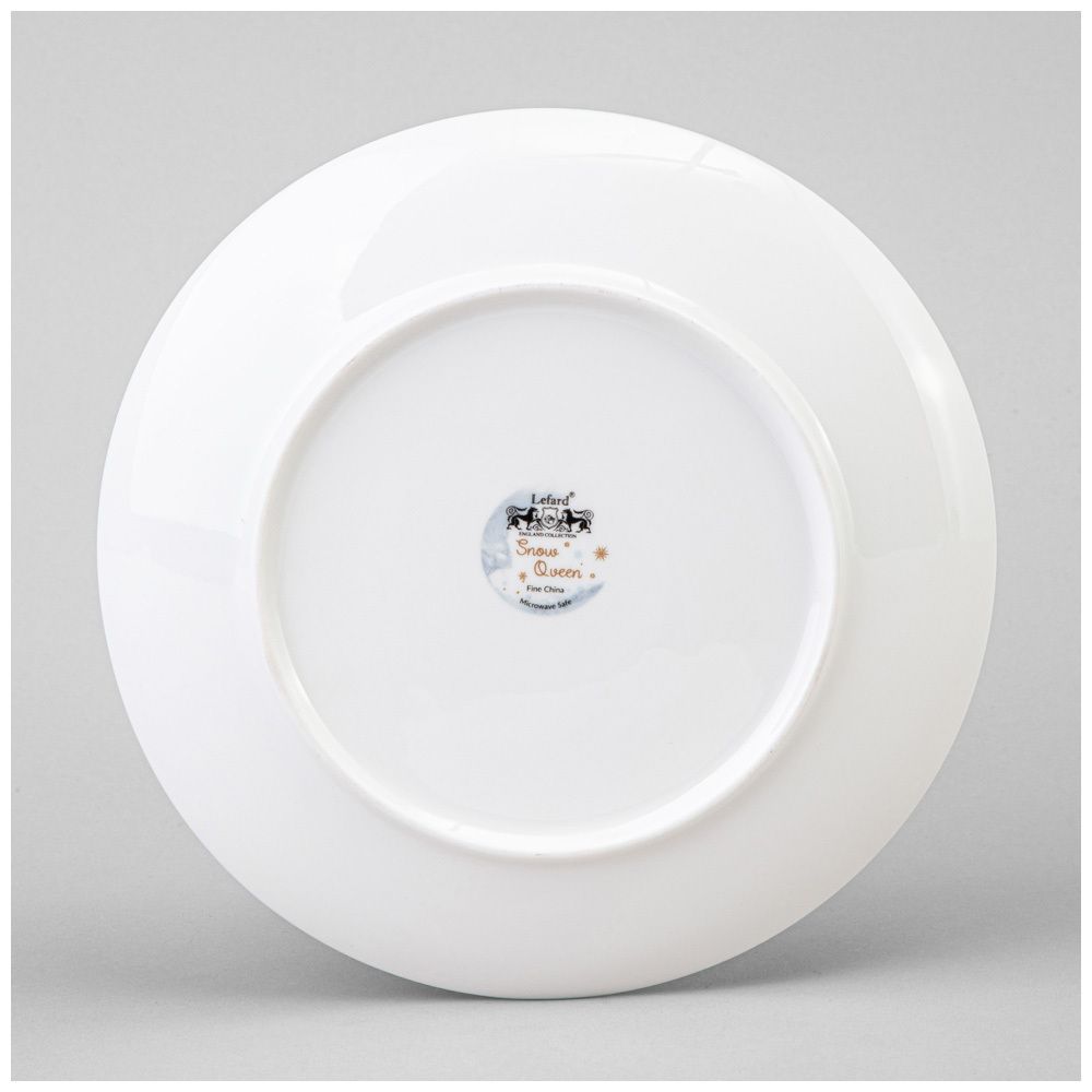 ТАРЕЛКА ЗАКУСОЧНАЯ LEFARD "СНЕЖНАЯ КОРОЛЕВА" 20,5 СМ (КОР=24ШТ.)