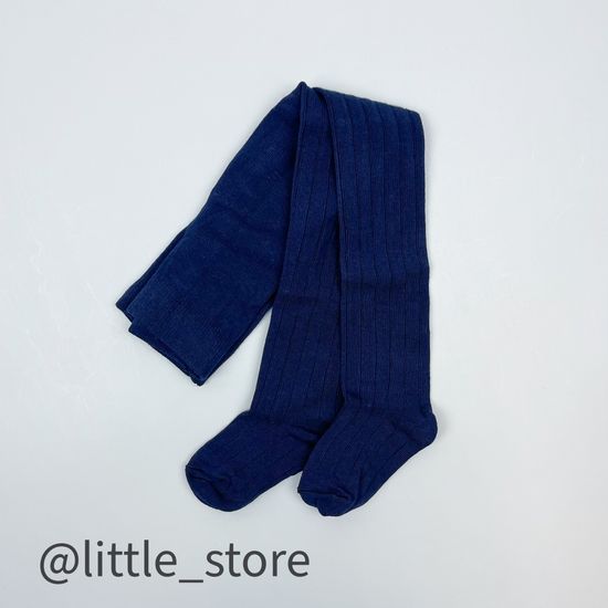 Колготки хлопковые, Синие