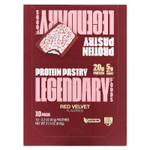 Legendary Foods, Protein Pastry, Red Velvet, 10 пакетиков по 61 г (2,2 унции)