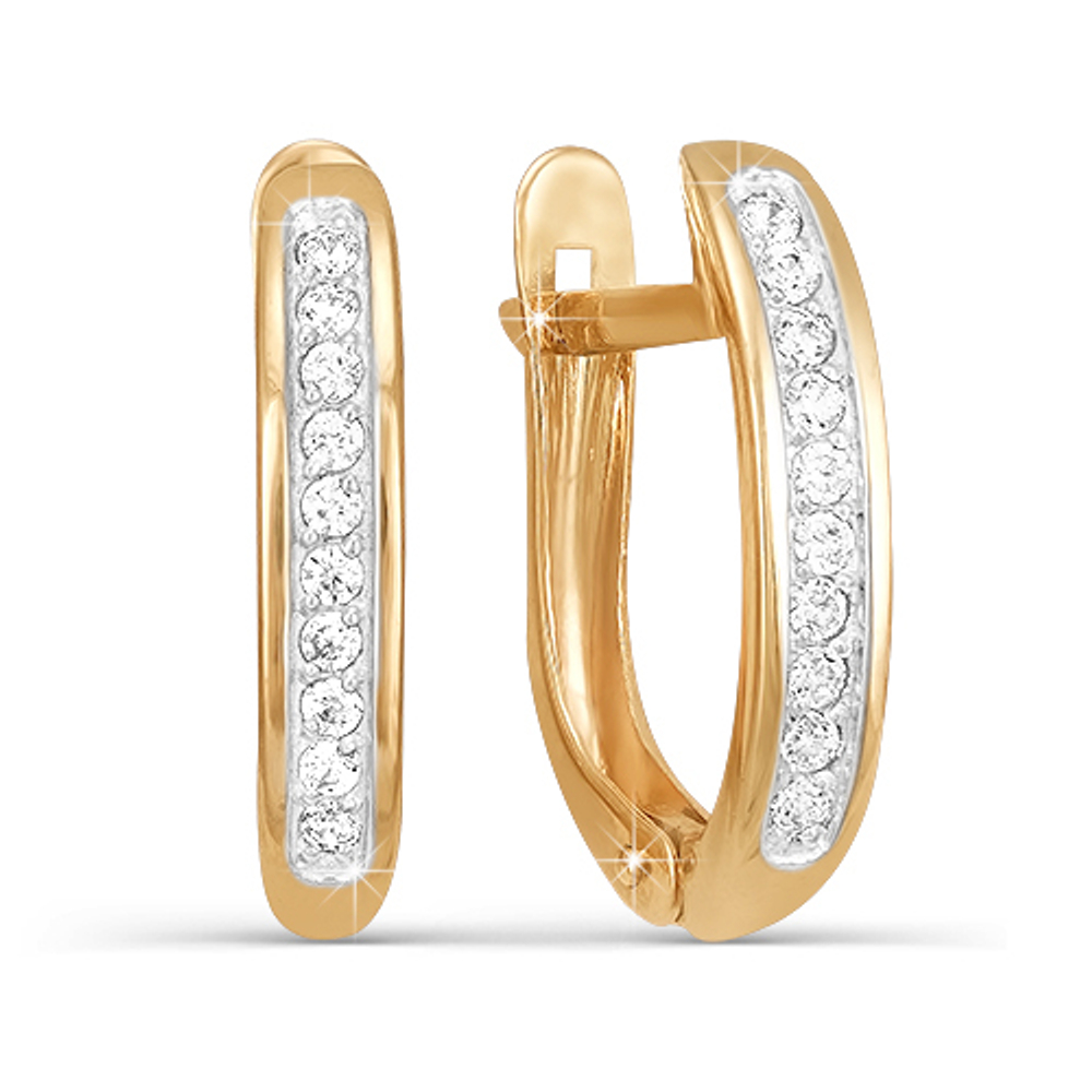 Серьги из золота 585 пробы