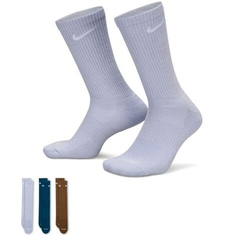 Теннисные носки Nike Everyday Plus Cushioned Training Crew 3P - multicolor