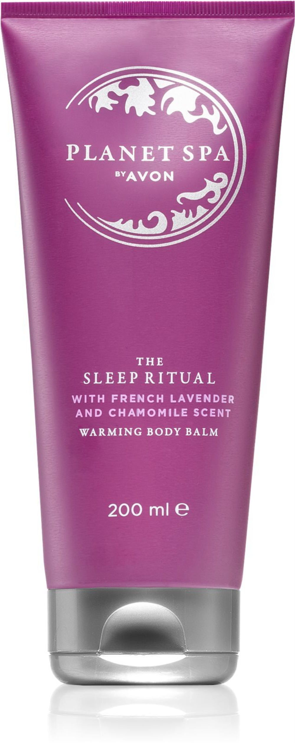 Avon Planet Spa The Sleep Ritual - парфюмированный согревающий массажный крем с ароматом лаванды /   200  ml  / GTIN 2800013359403