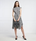 кожаная сумка-трапеция greenwich Michael Kors - черный(30H1SGRS2L)