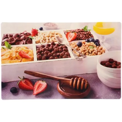 Салфетка на стол 42*27см в наборе 4шт «Мюсли»