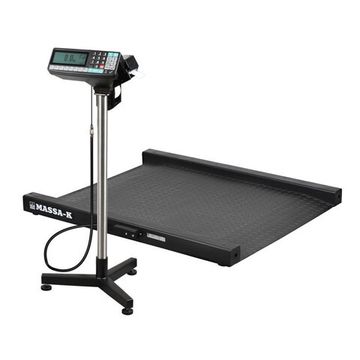 Весы пандусные МАССА-К 4D-LM-10/10-2000-RP с печатью этикеток