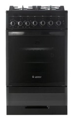 Плита газовая GEFEST ПГЭ 5502-02 0044 (черн с раств рис)