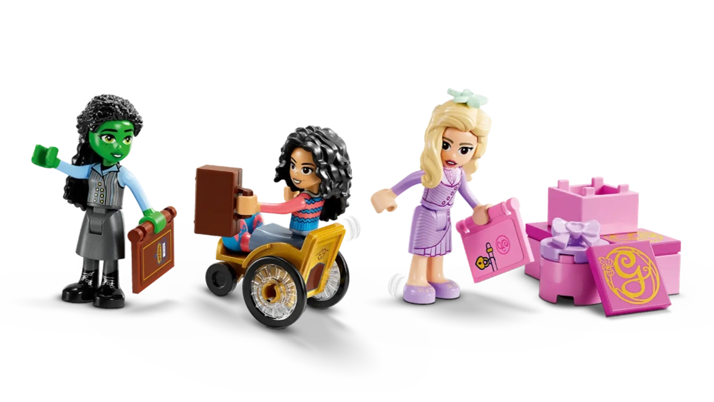 Конструктор LEGO Wicked 75681 Глинда, Эльфаба и Несса Роуз в университете Шиз