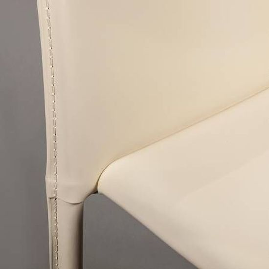 Стул Rolf, кожа бежевый