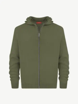 Толстовка на замке из хлопка