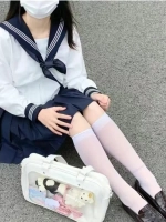 Сумка через плечо с прозрачным окошком