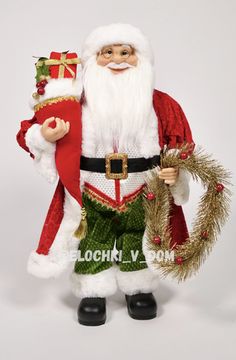 Санта Клаус 100см (Красный)