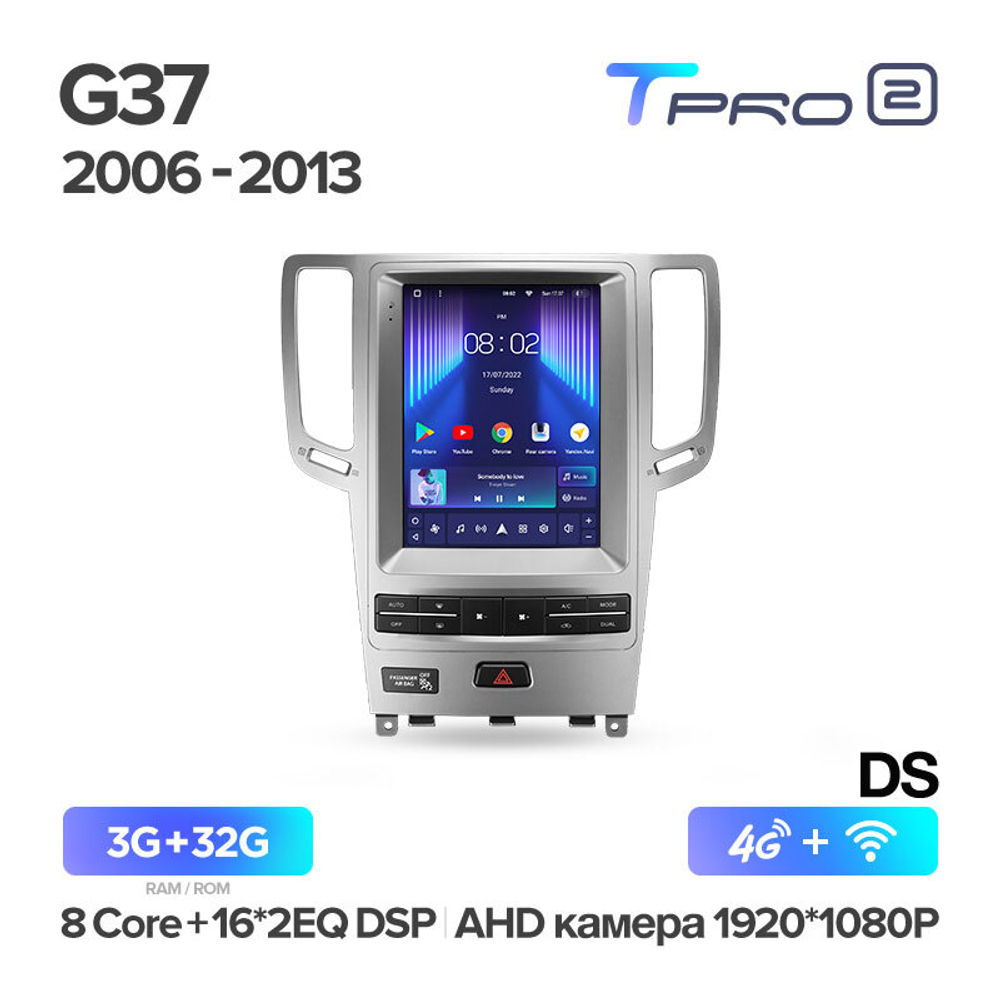 Teyes TPRO 2 9,7"для Infiniti G4 G25 G35 G37 2006-2013