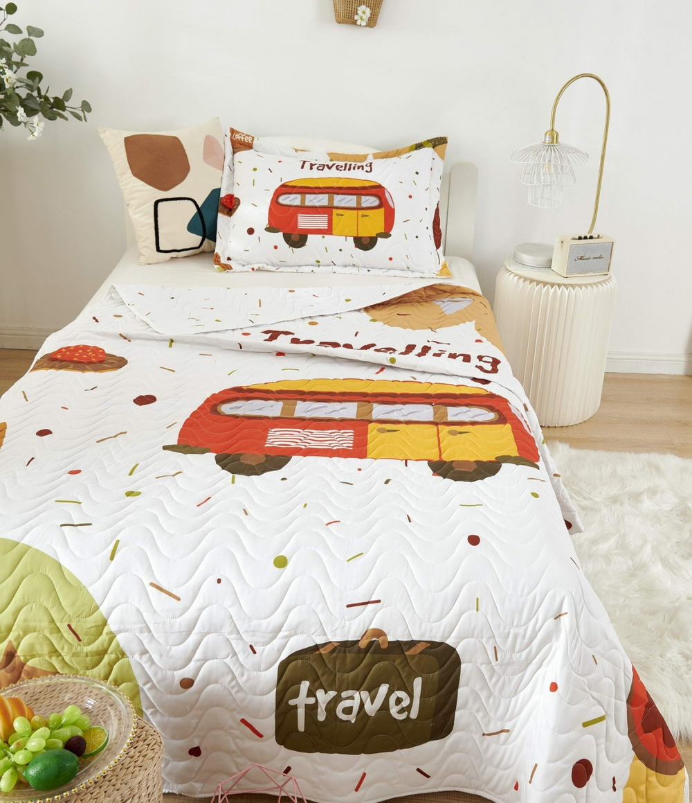 Покрывало 120х200 и наволочка 50х70 Sofi De MarkO Sunny day №6