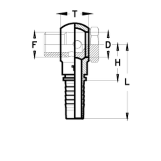 Фитинг DN 05 BANJO 12x1.5