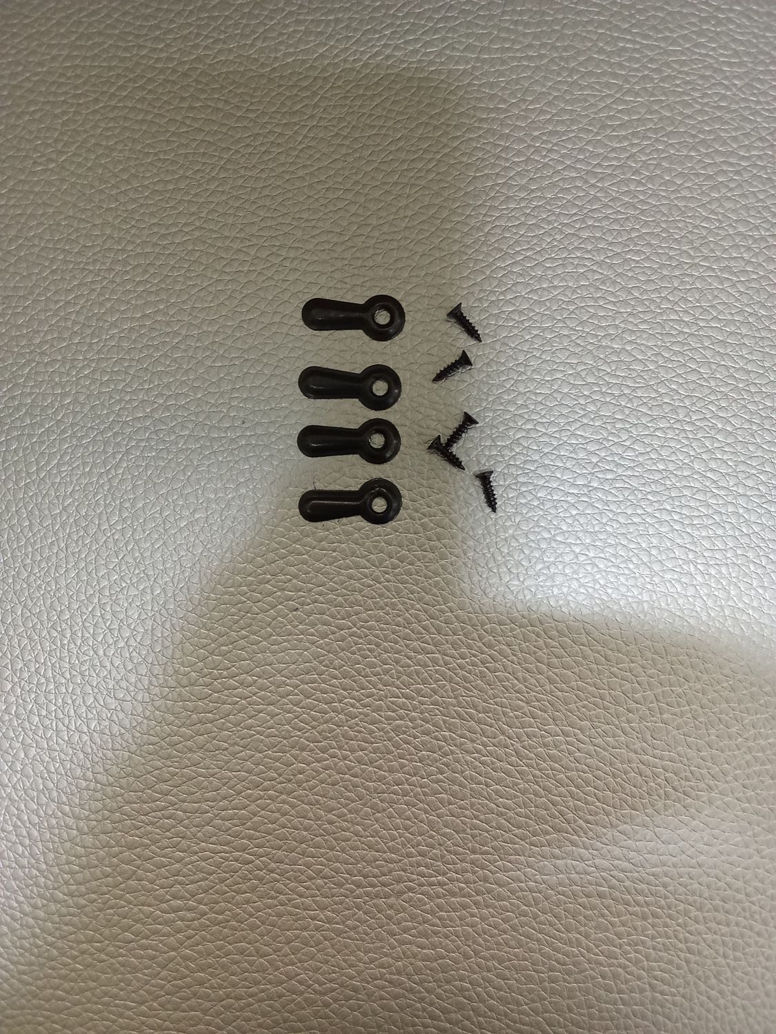 кнопка поворотгая для раики/зеркала  (4шт) 19*9мм  черный