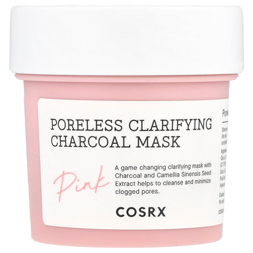 CosRx, Очищающая маска с древесным углем без пор, розовая, 110 г (3,88 унции)