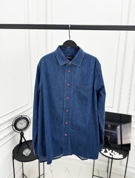 Джинсовая рубашка Kiton