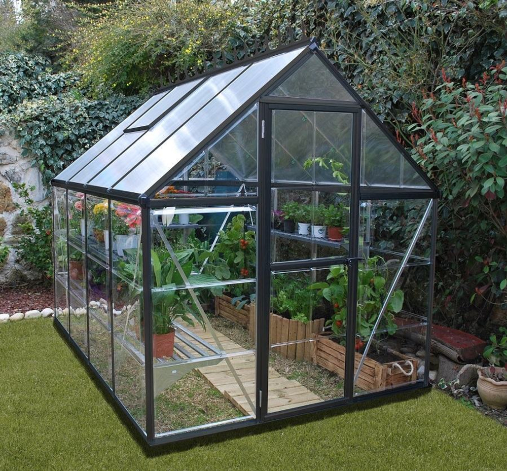 Садовый павильон - оранжерея Palram Hybrid 6 x 8 ft