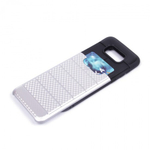 Чехол с вырезами под пластиковые карты для Samsung Galaxy S8 Plus, 009464 Розовое золото