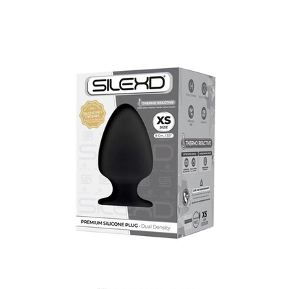 Анальная втулка SILEXD Plug Model 1, черный, XS