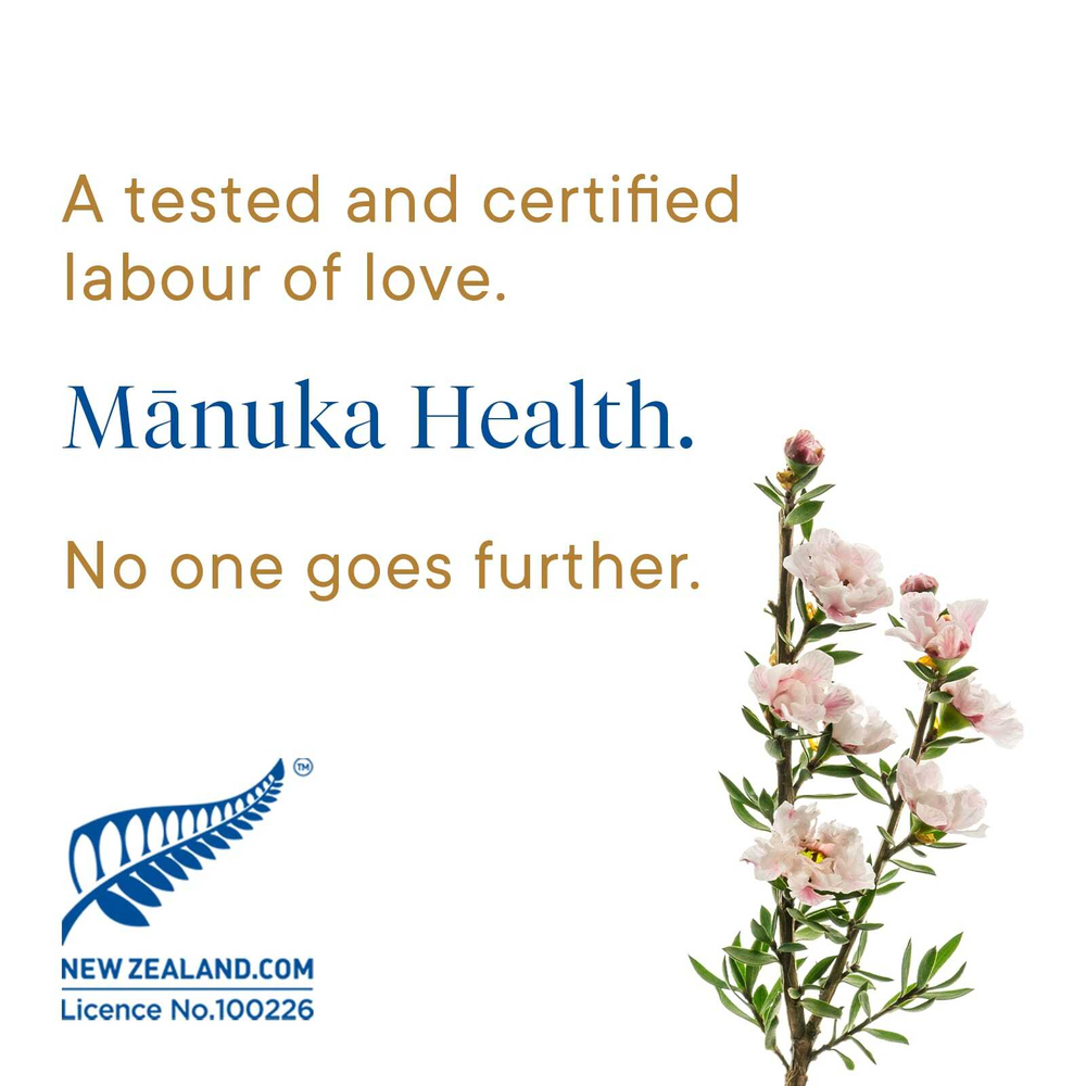 Manuka Health, Леденцы с медом Manuka, натуральный имбирь и лимон, MGO 400+, 58 леденцов