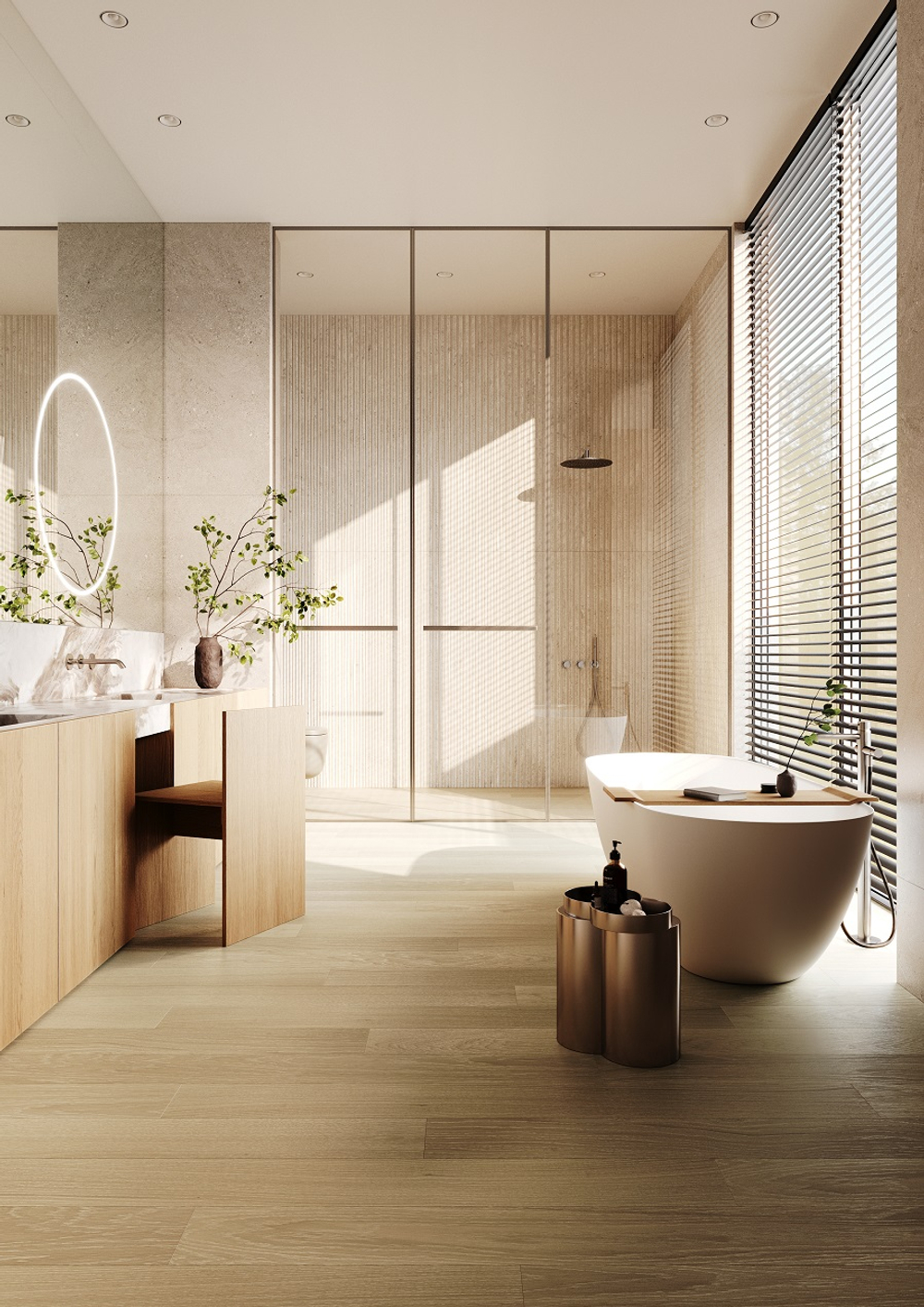 Кварцевый паркет Quartz Parquet Классик Дуб Хельсинки 1258-58 5/0,6 мм