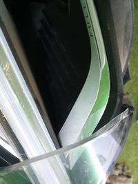 Битая Фара левая Volvo XC60 2 (2017-2021) LED