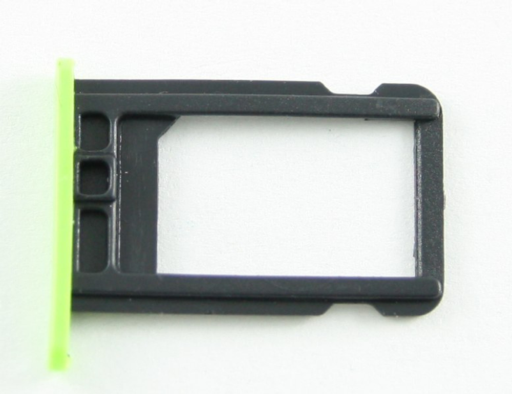 Контейнер SIM для iPhone 5C Зеленый