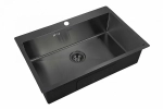 Мойка кухонная Zorg Inox PVD 7551 Черная