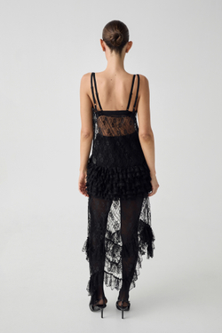 Комплект: топ и юбка из кружева