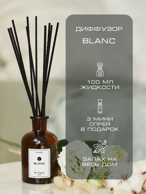By Kaori Диффузор "BLANC" комплект S, 125 мл