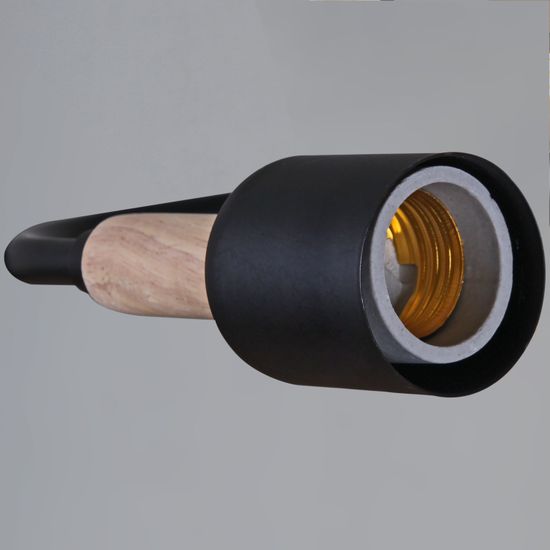 10070-0.3-08 BK+WOOD светильник потолочный