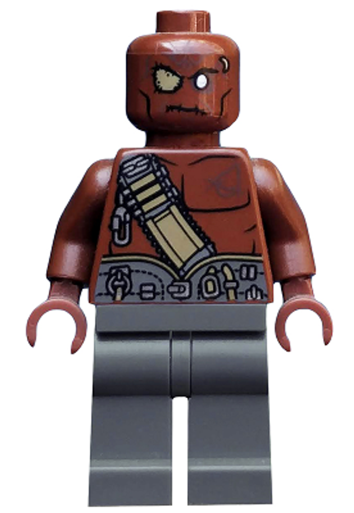 Минифигурка LEGO poc014 Зомби-стрелок