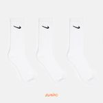  Носки Nike Value Cotton Crew 3 Pairs артикул:SX4508-101 - купить в магазине Дайс