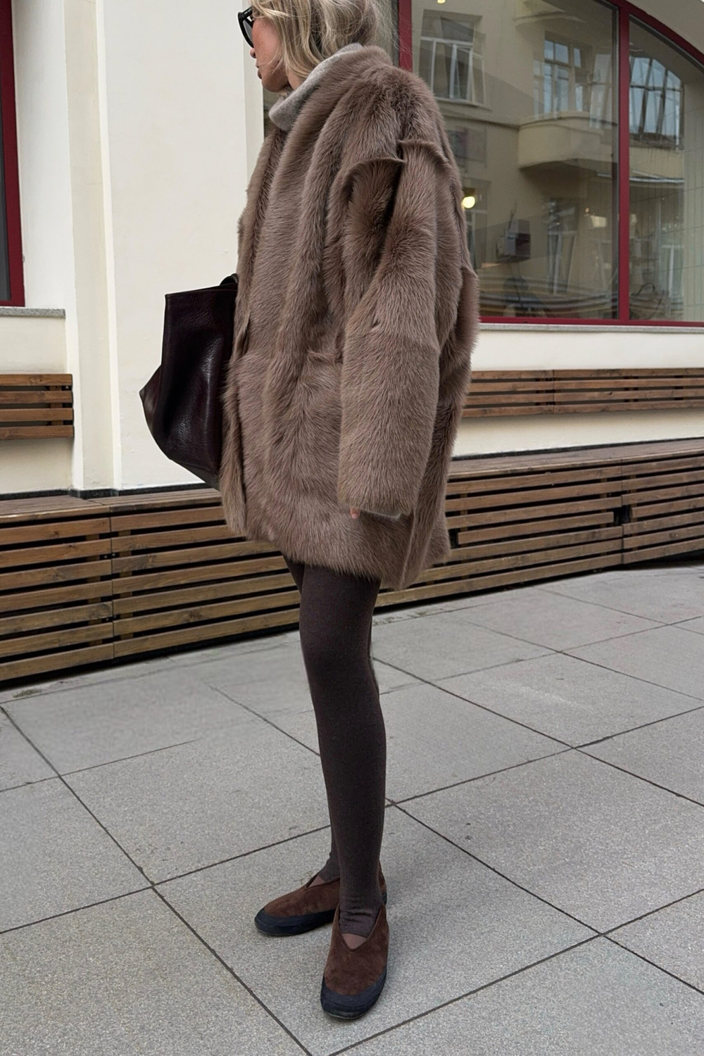 Лосины из шерсти