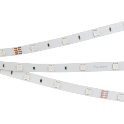 Светодиодная лента RT-B30-10mm 24V RGB (7.2 W/m, IP20, 5060, 5m) (Arlight, Открытый) 022066(2)