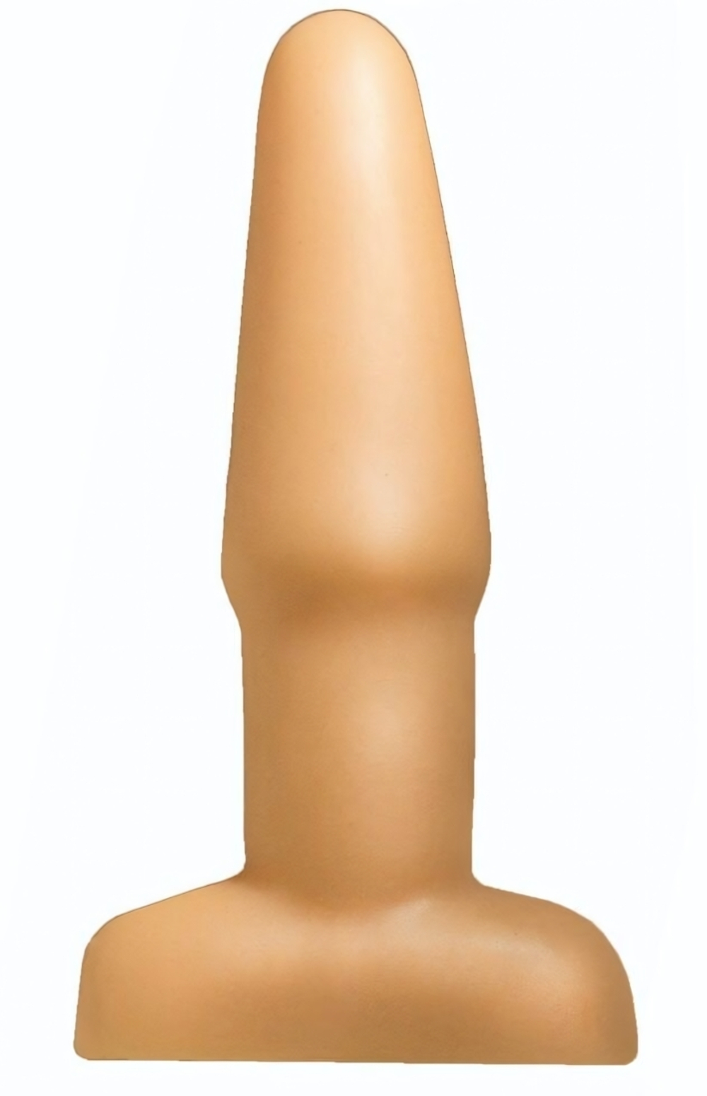 Телесная анальная пробка - 14 см. (Цвет: телесный)