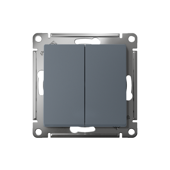 Выключатель 2-кл. СП AtlasDesign 10А IP20 (сх. 5) 10AX механизм грифель SE ATN000751