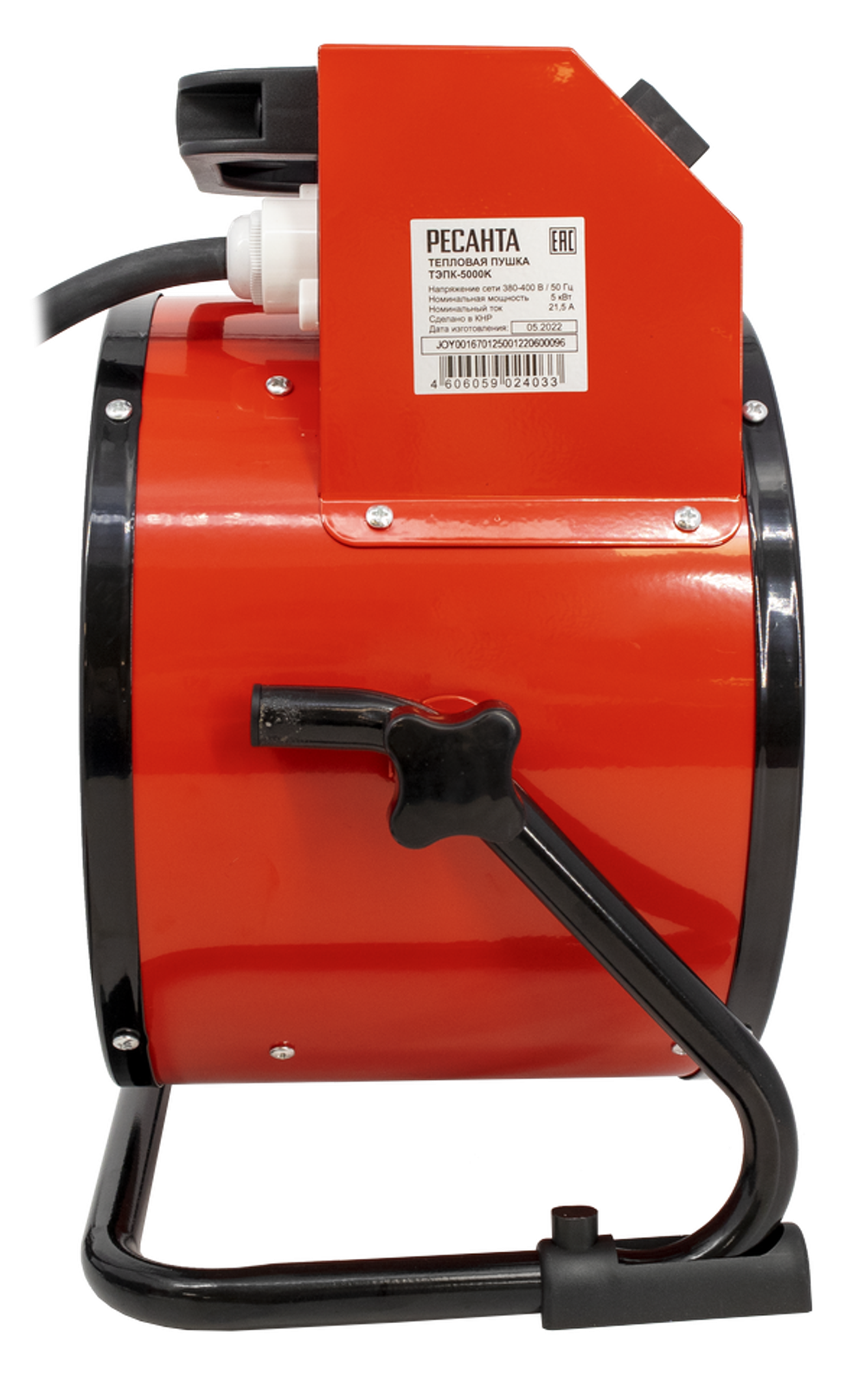 Электрическая тепловая пушка РЕСАНТА ТЭПК-5000K - [5 кВт / 380В]