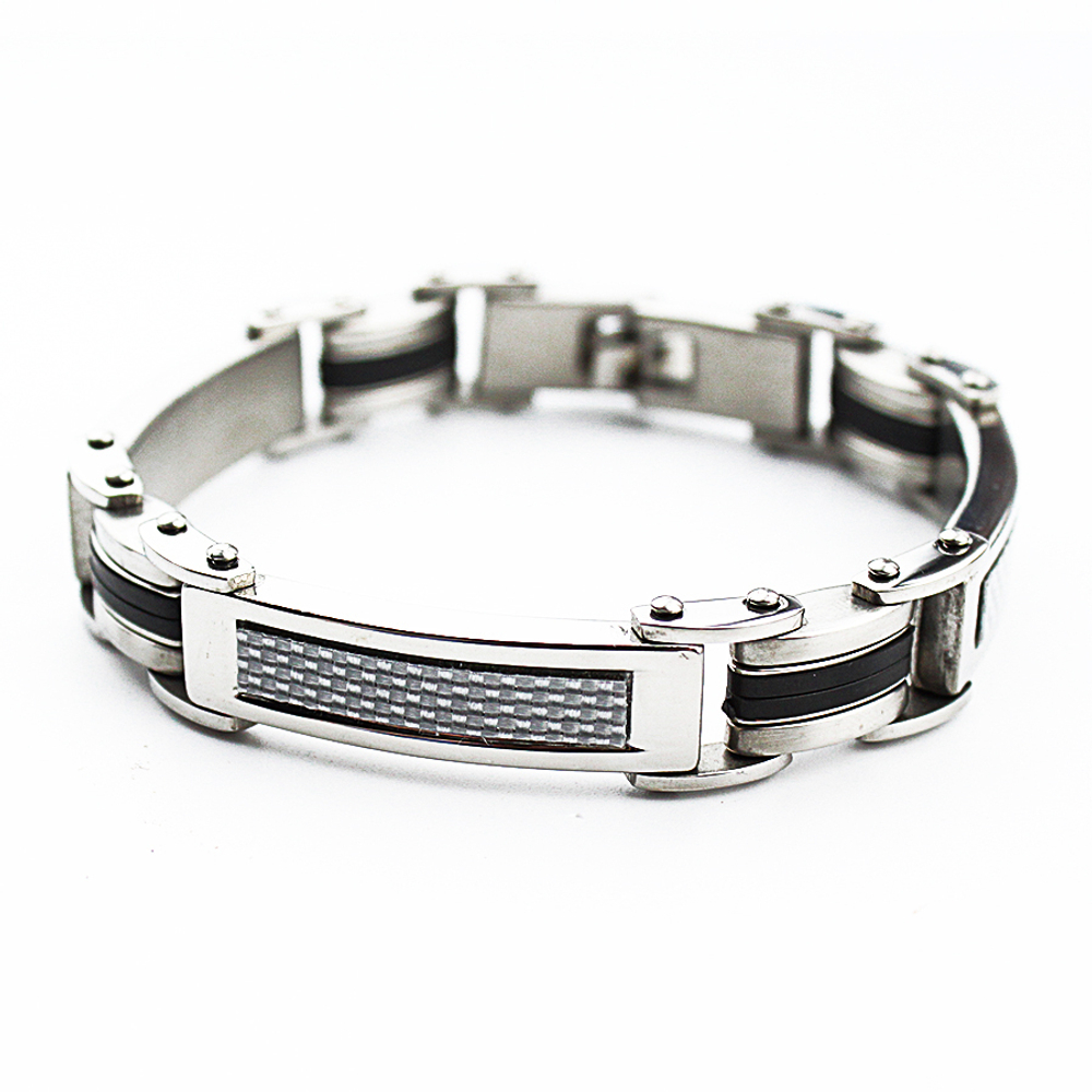 Мужской браслет из стали SPIKES SBSMJ01