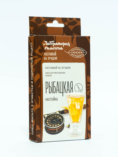 Рыбацкая настойка 1 шт / Лаборатория самогона (Подарок, Выгодная упаковка)