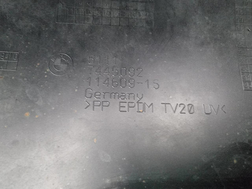 Накладка переднего бампера правая BMW X2 F39 17-23