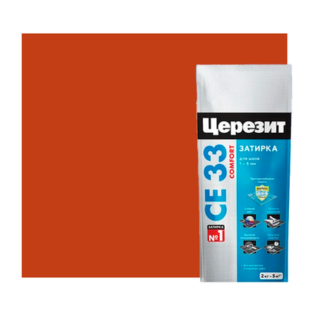 CE 33/2, Затирка 2-5мм S(кирпич)